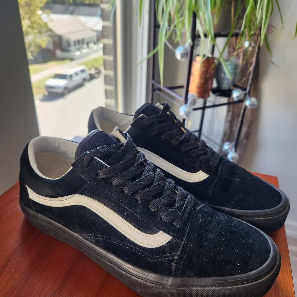 Vans Black and White Women's Sneakers